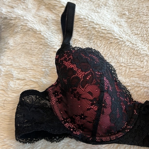 Victoria’s Secret Dream Angels Laced Lined Demi Bra 34B - Picture 4 of 11